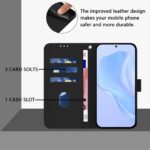 For iPhone 17 Pro Max Skin Feel Solid Color Leather Phone Case with Lanyard(Black) - Image 7