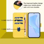 For iPhone 17 Pro Max Skin Feel Solid Color Leather Phone Case with Lanyard(Lemon Yellow) - Image 7