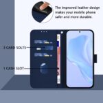 For iPhone 17 Pro Max Skin Feel Solid Color Leather Phone Case with Lanyard(Navy Blue) - Image 7