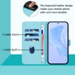 For iPhone 17 Pro Max Skin Feel Solid Color Leather Phone Case with Lanyard(Sky Blue) - Image 7