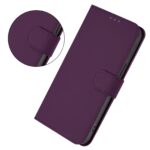 For iPhone 17 Pro Max Skin Feel Solid Color Leather Phone Case with Lanyard(Violet) - Image 2