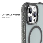 For iPhone 16 Mutural Blink Series Glitter Edge MagSafe Magnetic Phone Case(Blue) - Image 5