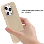 For iPhone 16 Pro Max Mutural Karen Series Liquid Silicone MagSafe Magnetic Phone Case(Pink) - Image 3