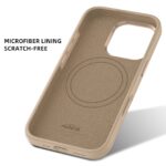 For iPhone 16 Pro Max Mutural Karen Series Liquid Silicone MagSafe Magnetic Phone Case(Pink) - Image 4