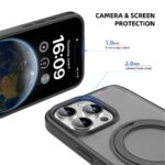 For iPhone 16 Pro Max Mutural Armor Series MagSafe Magnetic Holder Phone Case(Desert Gold) - Image 5