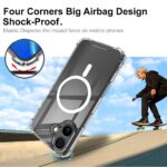 For iPhone 17 IMAK Space Shield PC + TPU Airbag Shockproof MagSafe Phone Case(Transparent) - Image 4