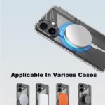 For iPhone 17 IMAK Space Shield PC + TPU Airbag Shockproof MagSafe Phone Case(Transparent) - Image 8