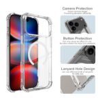 For iPhone 17 Pro IMAK Space Shield PC + TPU Airbag Shockproof MagSafe Phone Case(Transparent) - Image 5