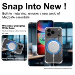 For iPhone 17 Pro IMAK Space Shield PC + TPU Airbag Shockproof MagSafe Phone Case(Transparent) - Image 7