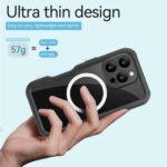 For iPhone 16 Pro RedPepper IP68 Waterproof Triple-proof MagSafe Phone Case(Black) - Image 5