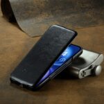 For iPhone 16 Plus Fierre Shann 64 Texture Vertical Flip PU Leather Phone Case(Black) - Image 5