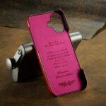 For iPhone 16 Plus Fierre Shann Retro Oil Wax Texture Card Slots PU Leather Phone Case(Red) - Image 3