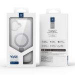 For iPhone 16 DUX DUCIS Yind Series MagSafe TPU Hybrid PC Phone Case with Stand(Grey) - Image 8