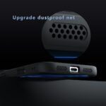 For iPhone 17 Pro Max Armor MagSafe PC Hybrid TPU Phone Case(Frosted Black) - Image 6