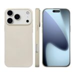 For iPhone 17 Pro Max Liquid Silicone Phone MagSafe Case(White)