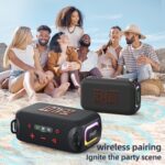 Zealot S85M Outdoor Karaoke Bluetooth Speaker with Mic - Image 10