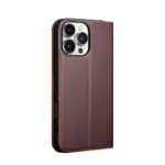 For iPhone 16 Pro QIALINO Classic Gen2 Genuine Leather Phone Case(Brown) - Image 3