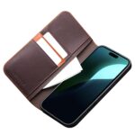 For iPhone 16 Plus QIALINO Classic Gen2 Genuine Leather Phone Case(Brown) - Image 5
