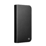 For iPhone 16 QIALINO Classic Gen2 Genuine Leather Phone Case(Black) - Image 2