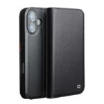 For iPhone 17 QIALINO Classic Gen2 Genuine Leather Phone Case(Black)