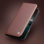 For iPhone 17 Pro QIALINO Classic Gen2 Genuine Leather Phone Case(Brown) - Image 2