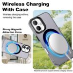 For iPhone 16 Plus IMAK Candy Series Shockproof MagSafe Phone Case(Black) - Image 2