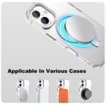 For iPhone 16 Plus IMAK Candy Series Shockproof MagSafe Phone Case(White) - Image 5