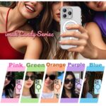 For iPhone 16 Pro IMAK Candy Series Shockproof MagSafe Phone Case(Black) - Image 6