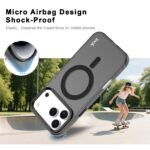 For iPhone 17 Pro IMAK Candy Series Shockproof MagSafe Phone Case(Black) - Image 3