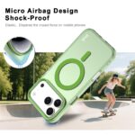 For iPhone 17 Pro IMAK Candy Series Shockproof MagSafe Phone Case(Green) - Image 3