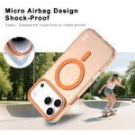 For iPhone 17 Pro IMAK Candy Series Shockproof MagSafe Phone Case(Orange) - Image 3