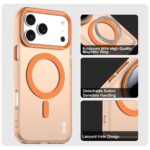 For iPhone 17 Pro IMAK Candy Series Shockproof MagSafe Phone Case(Orange) - Image 4