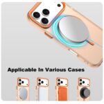 For iPhone 17 Pro IMAK Candy Series Shockproof MagSafe Phone Case(Orange) - Image 5