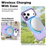 For iPhone 17 Pro IMAK Candy Series Shockproof MagSafe Phone Case(Purple) - Image 2