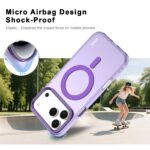 For iPhone 17 Pro IMAK Candy Series Shockproof MagSafe Phone Case(Purple) - Image 3