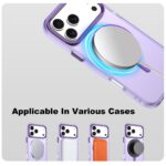 For iPhone 17 Pro IMAK Candy Series Shockproof MagSafe Phone Case(Purple) - Image 5