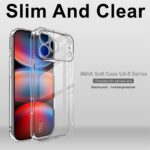 For iPhone 17 Pro imak UX-5 Series Super Slim Transparent Shockproof TPU Protective Case(Transparent) - Image 3