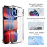 For iPhone 17 Pro imak UX-5 Series Super Slim Transparent Shockproof TPU Protective Case(Transparent) - Image 5