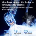 Car Portable Smart Electric Wireless Air Pump - Image 4