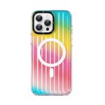 For iPhone 16 Pro DUX DUCIS ZEST Series Colorful Gradient MagSafe Magnetic Phone Case(Gradient Rainbow) - Image 2