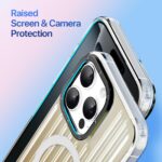 For iPhone 16 Pro DUX DUCIS ZEST Series Colorful Gradient MagSafe Magnetic Phone Case(Gradient Desert Gold) - Image 6