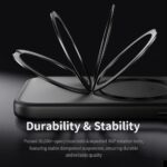 For iPhone 16 Pro ROCK YouDun Series Skin Feel Rotating MagSafe Holder PC Hybrid TPU Phone Case(Grey) - Image 7