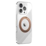 For iPhone 16 Pro JOYROOM JR-16JL6 Ultra-Thin Magnetic Phone Case with 360 Rotatable Ring(Gold)