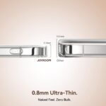 For iPhone 16 Pro JOYROOM JR-16JL6 Ultra-Thin Magnetic Phone Case with 360 Rotatable Ring(Gold) - Image 6