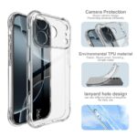 For iPhone 17 Pro imak Shockproof Airbag TPU Phone Case(Transparent) - Image 4