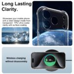 For iPhone 17 Pro imak Shockproof Airbag TPU Phone Case(Transparent) - Image 5