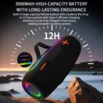 PRO9 Portable Outdoor RGB Wireless Speakers - Image 4