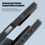 For iPhone 16 iPAKY Bright Color Series Shockproof PC+TPU Phone Case(Black) - Image 7