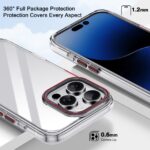 For iPhone 16 iPAKY MG Series Transparent PC+TPU Phone Case(Transparent Green) - Image 4