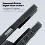 For iPhone 16 iPAKY Bright Color Frosted Series Shockproof PC+TPU Phone Case(Black) - Image 6